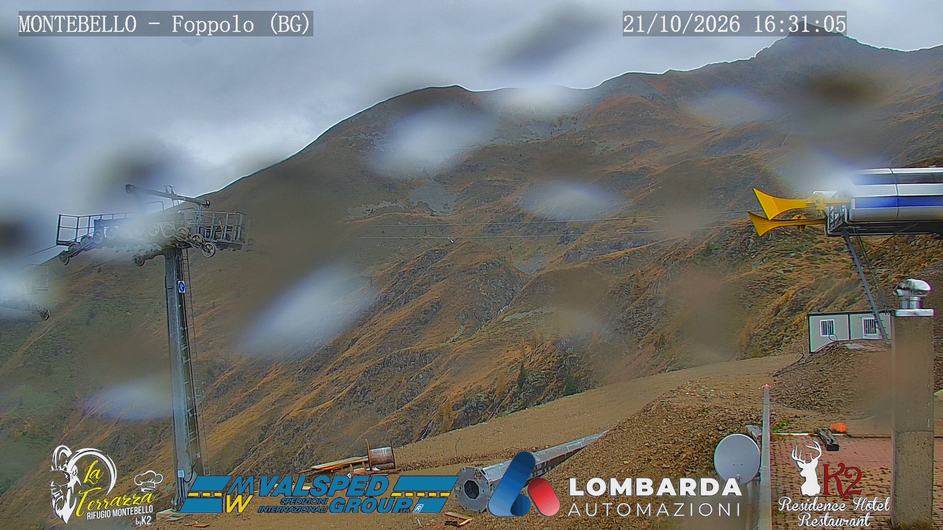 Webcam Foppolo Residence K2 panoramica in diretta