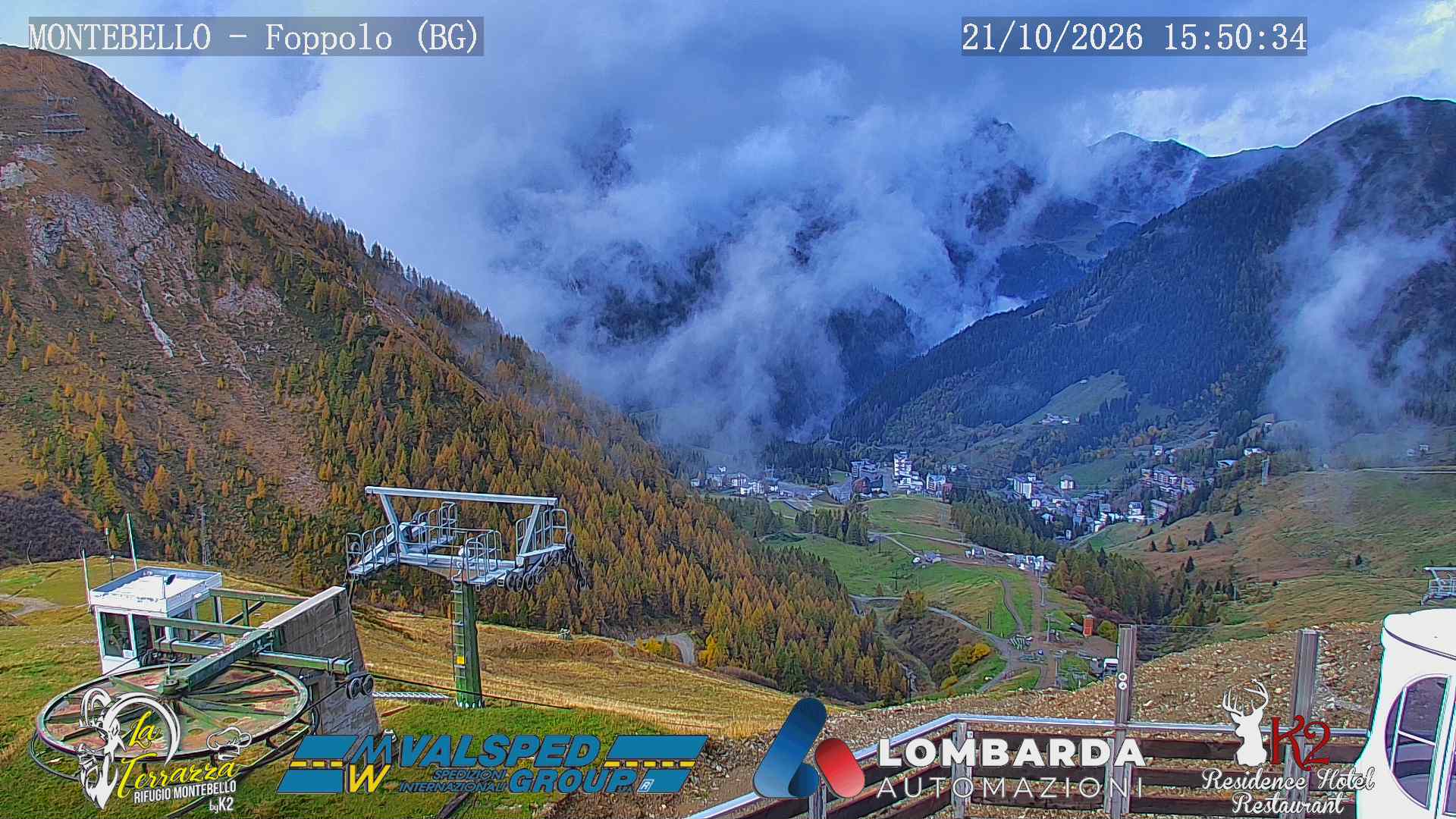 Webcam Foppolo Residence K2 in diretta